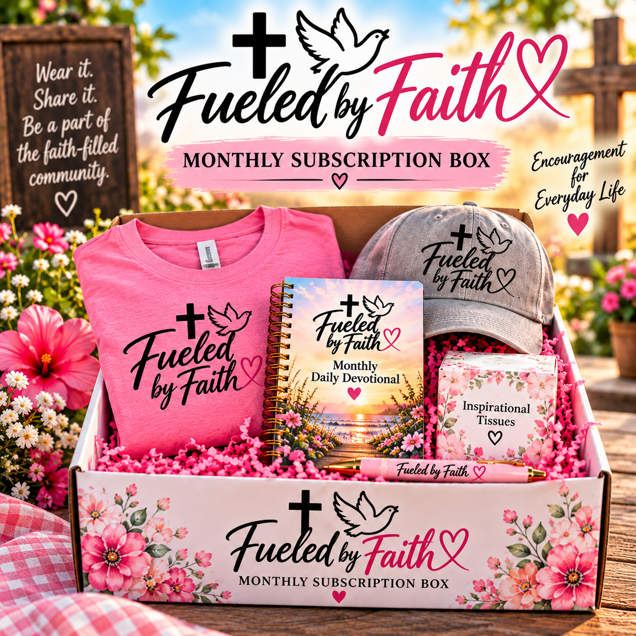 Fueled by Faith Monthly Subscription Box